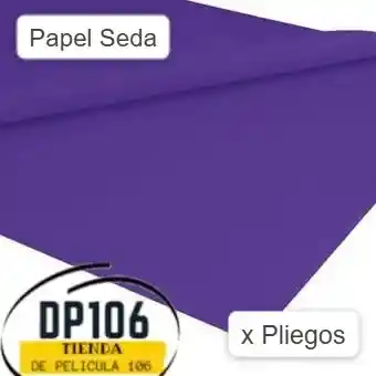 Papel Seda Morado X 4 Und
