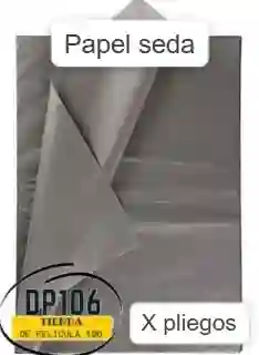 Papel Seda Gris X 4 Und