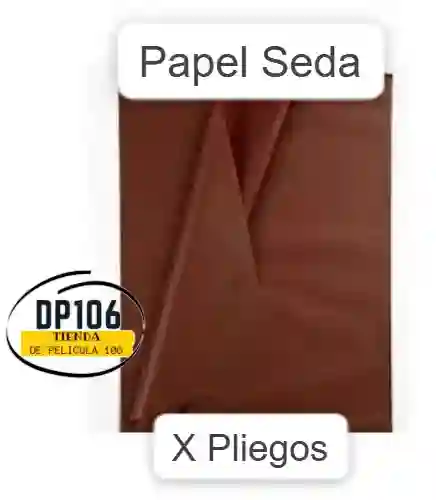 Papel Seda Cafe X 4 Unidades