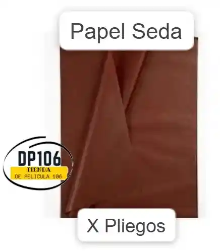 Papel Seda Cafe X 4 Unidades