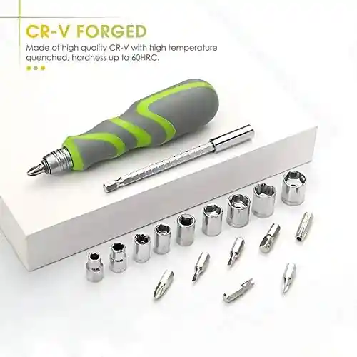 Juego De Desarmadores Destornilladores Con Puntas Y Dados Para Electrónica