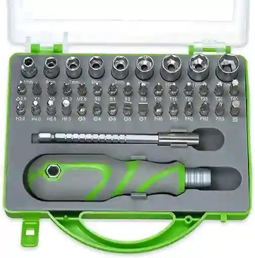 Juego De Desarmadores Destornilladores Con Puntas Y Dados Para Electrónica