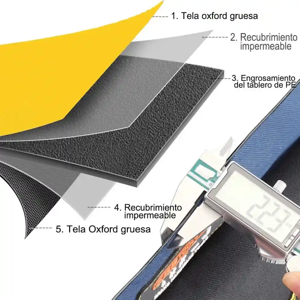 Maleta De Herramientas Gran Capacidad Mochila Organizador