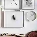 1 Reloj Redondo Oared Plastico Sala Cocina Cuarto Habitacion Colgar