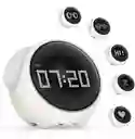 Reloj Despertador Emoji Reloj Emoticon Luz Led Recargable