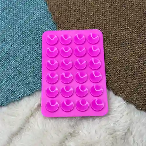 Ventosa Pequeña / Soporte Para Celular De Goma / Pegatodo / Facilidad