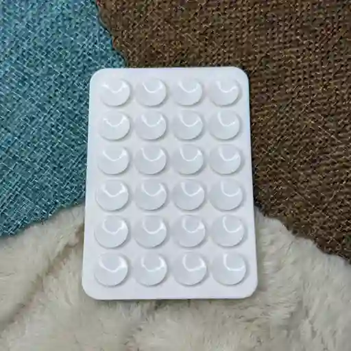 Ventosa Pequeña / Soporte Para Celular De Goma / Pegatodo / Facilidad