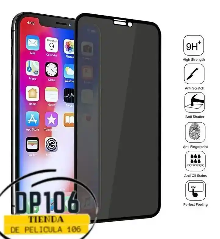 Iphone 15 Pro Max Vidrio Antiespia Templado