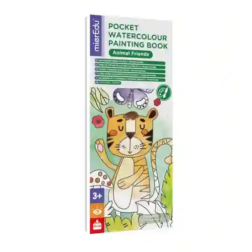 Libro Didáctico Para Colorear Amigos Animales Para Niños