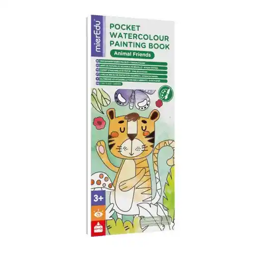 Libro Didáctico Para Colorear Amigos Animales Para Niños