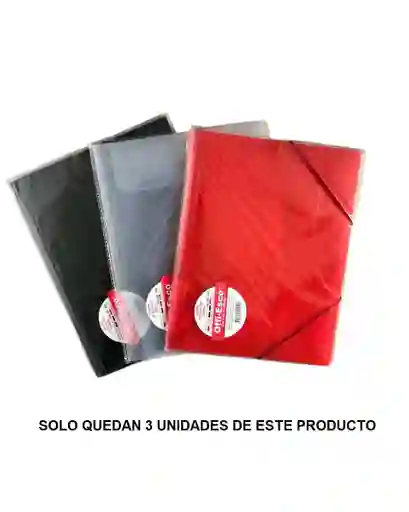 Carpeta Fuelle Plastica Oficio Colores Surtidos Obsequio Boligrafo Oe-812