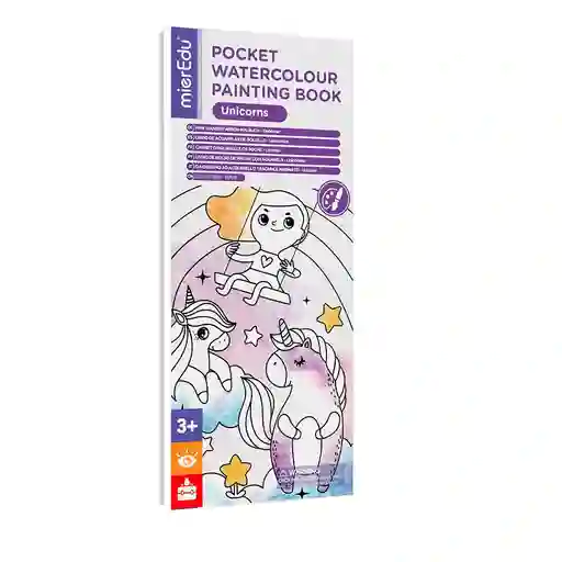 Libro Didáctico Para Colorear Amigos Unicornios Para Niños