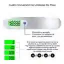 Bascula De Equipaje Balanza Digital Led Portatil 110lb 50 Kg