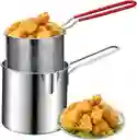 Freidora De Acero Inoxidable Olla Desmontable Freidora Alta