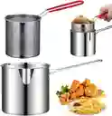 Freidora De Acero Inoxidable Olla Desmontable Freidora Alta