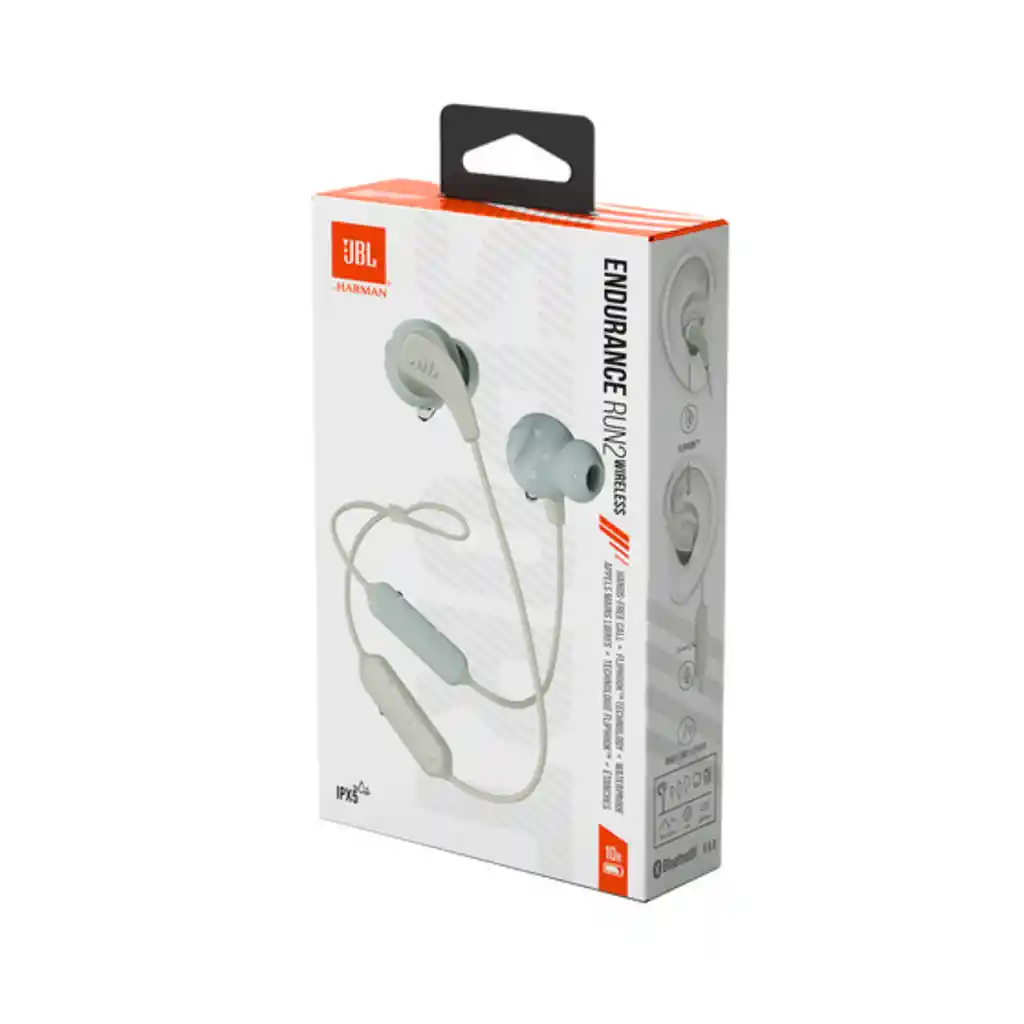 Audífonos Cuellera Endurance Run 2 Wireless Blanco Jbl
