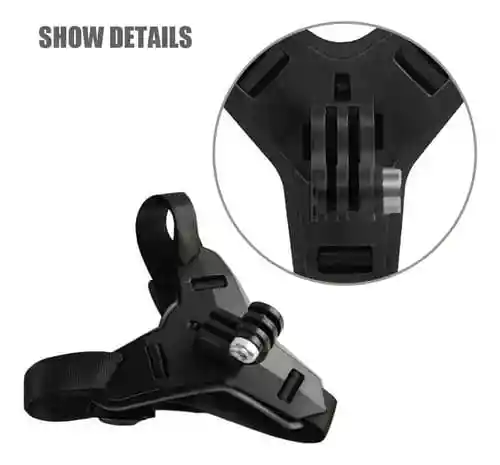 Base De Arnes Portacelular O Camara Deportiva Para Cascos.