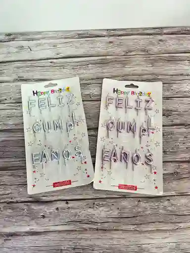 Velas Feliz Cumpleaños