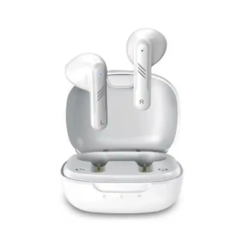 Audífonos Bluetooth Manhattan Hs-m905bt Blancos Con Micrófono Integrado