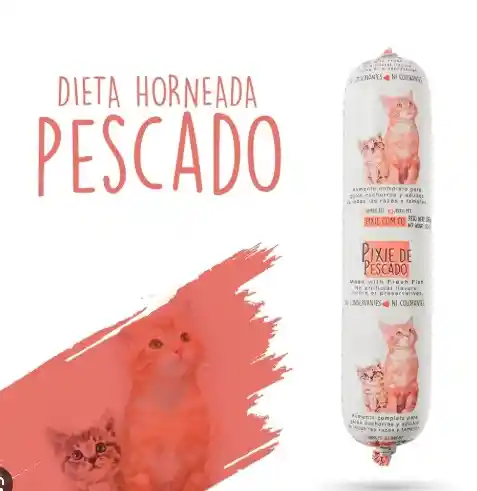 Dieta Horneada Pescado 200g Gramos Pixie