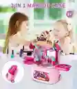 Tocador Peinador Maleta Juguete Niña Luces Sonido Accesorios