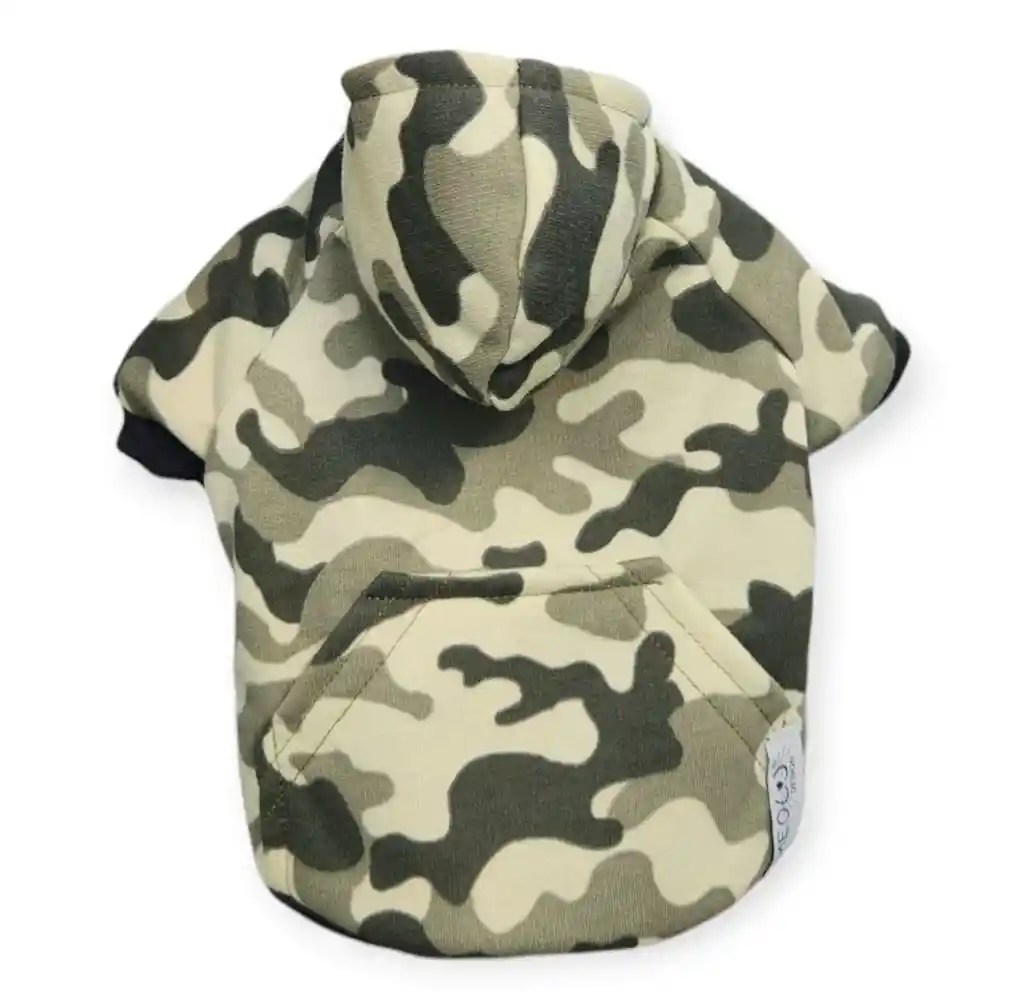 Meow Saco Con Capucha Talla Xl Militar