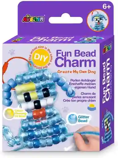 Juego Creativo Crea Llavero Perrito De Cuentas Para Niños