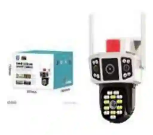 Camara 2 Lentes Con Alarma