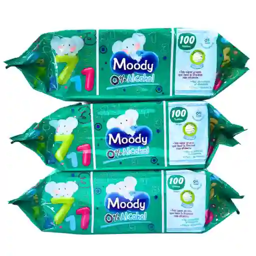 Toallitas Húmedas Moody