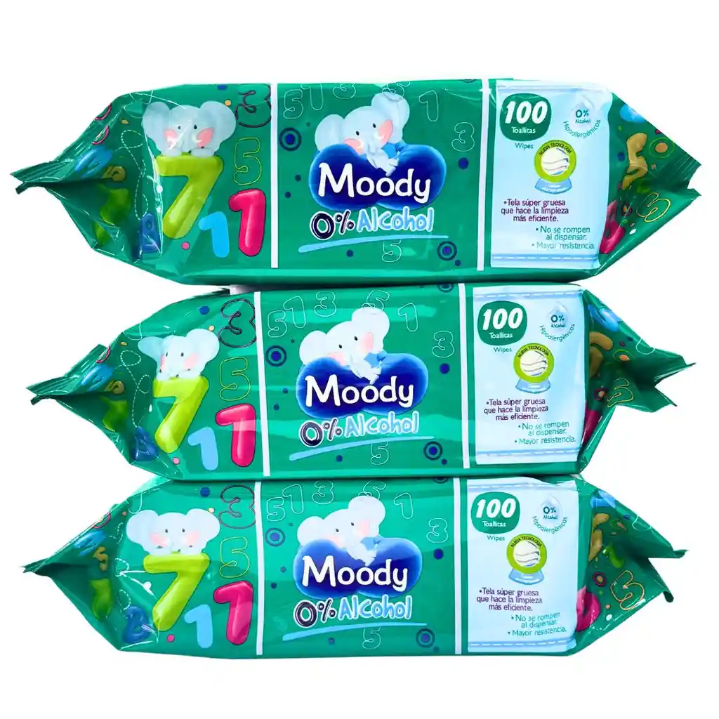 Toallitas Húmedas Moody