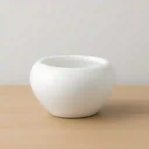 Maceta Para Orquidea Mini Blanca
