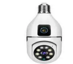 Camara De Seguridad Inteligente Bombilla Doble Lente