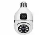 Camara De Seguridad Inteligente Bombilla Doble Lente