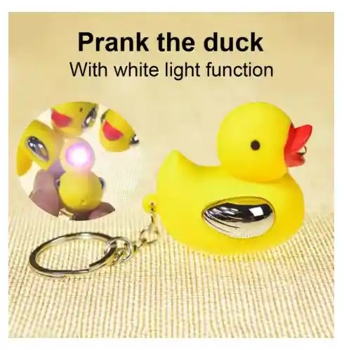 Llavero Táctil Pato Descarga Eléctrica Pato Eléctrico Broma Corriente
