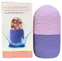 Rodillo Facial De Hielo Para El Cuidado De La Piel Morado