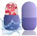 Rodillo Facial De Hielo Para El Cuidado De La Piel Morado