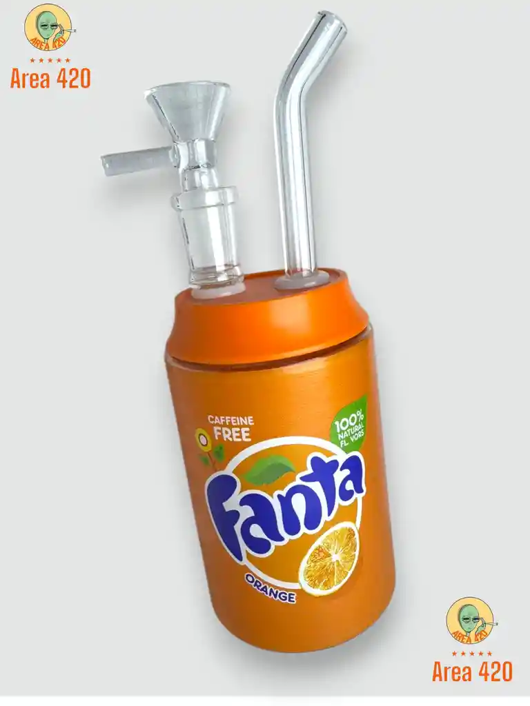 Pipa Dde Agua Bong Fanta Naranja