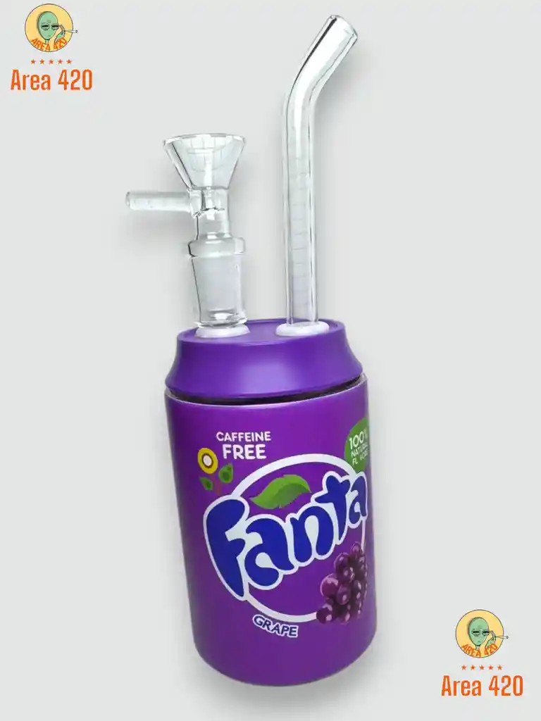 Pipa Dde Agua Bong Fanta Morado