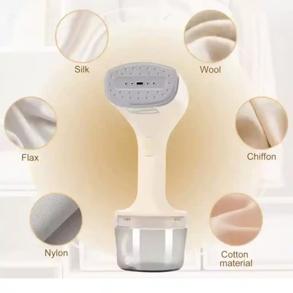 Plancha De Vapor Portatil Para Ropa Facil Uso En Casa
