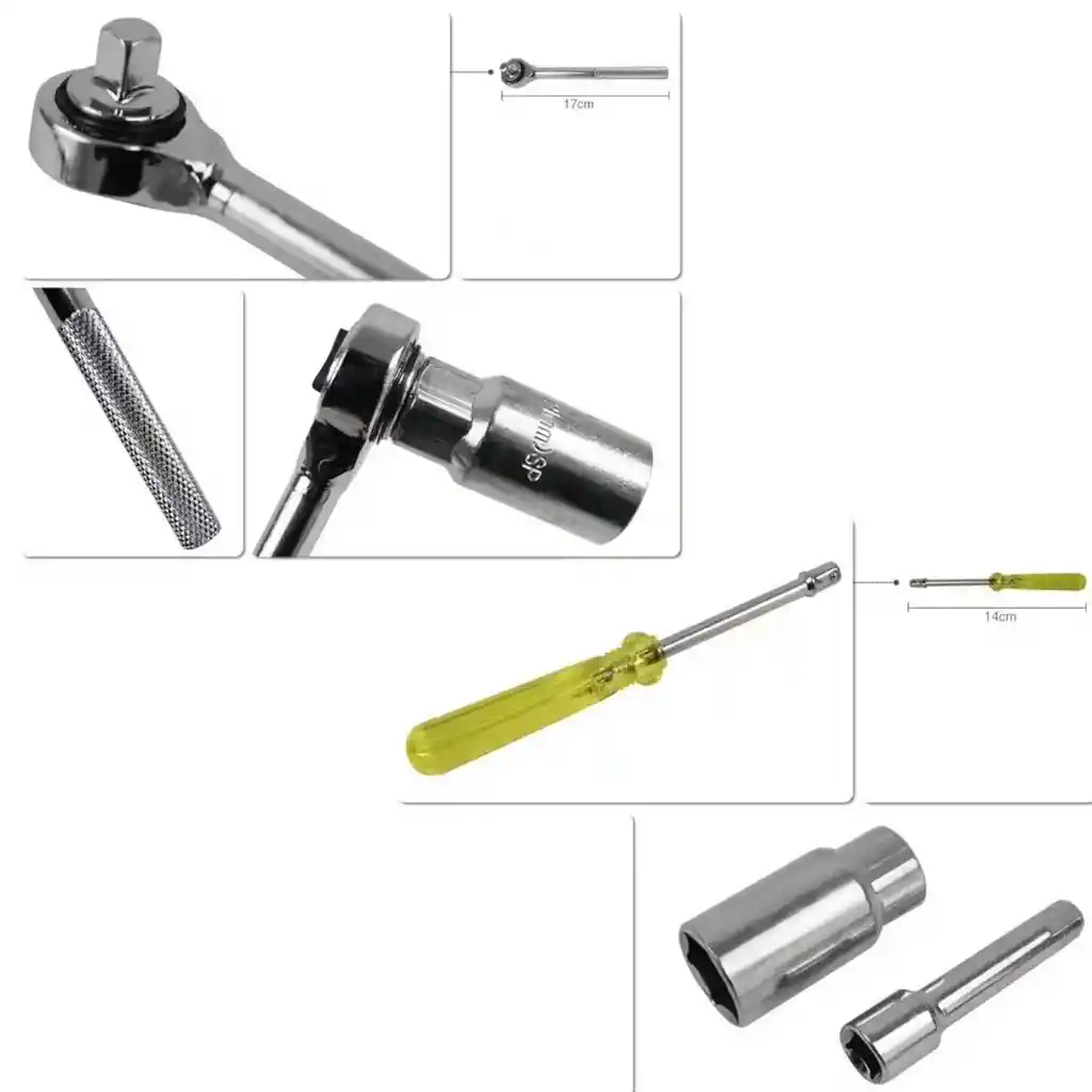 Set De Taches Portatil Para Reparar Sin Complicaciones