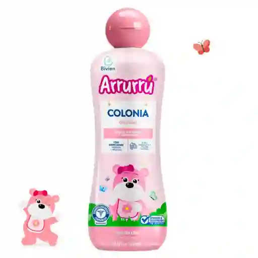 Colonia Arrurrú Original Rosada Para Bebé