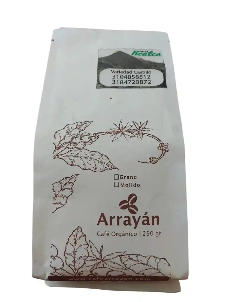 Arrayan Organico Molido 250g