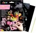 Juego De Arte Mágico Rasca Y Pinta Unicornios Para Niños