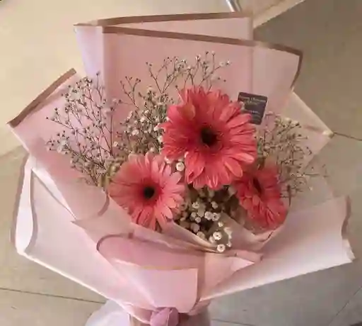 Ramo De 3 Gerberas