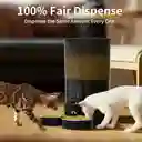 Dispensador De Comida Automatico Comedero Doble Gatos Perros