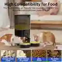 Dispensador De Comida Automatico Comedero Doble Gatos Perros