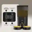 Dispensador De Comida Automatico Comedero Doble Gatos Perros