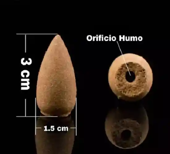 Incienso Cono Reflujo Hem Fragancia Salvia Blanca Caja 40 Unidades 115g