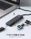 Adaptador Usb C A Hdmi Hub Tipo C Orico 7 En 1 4k
