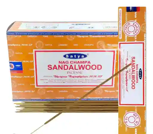 Incienso Nag Champa Satya Sándalo Caja 15g